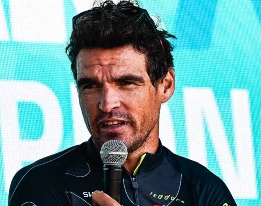 Greg Van Avermaet won the 40-44 Age Group race at the IRONMAN 70.3 World Championships in Marbella.